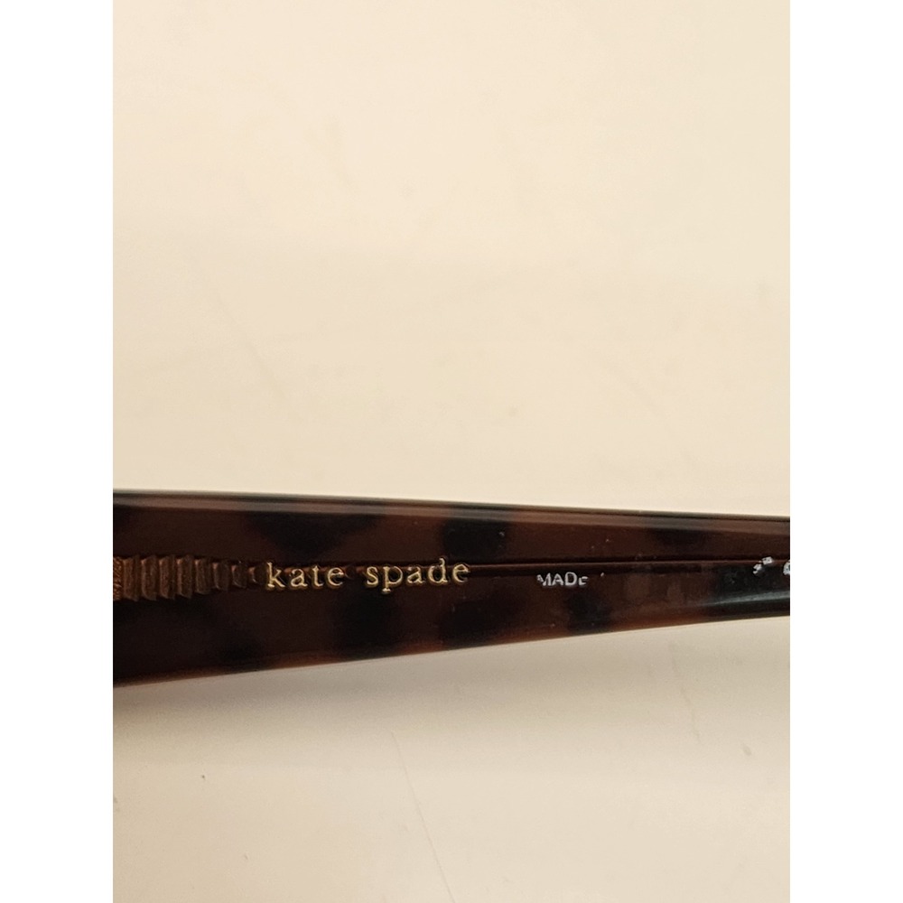 Kate Spade New York Dee/S Sunglasses Brown Tortoise Leopard Print Oval 01WG - Picture 9 of 9